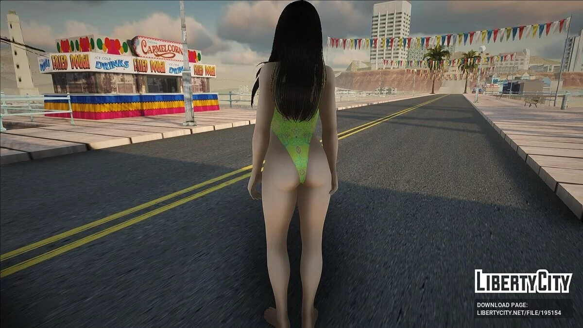 身穿路易威登泳衣的小百合 / GTA San Andreas