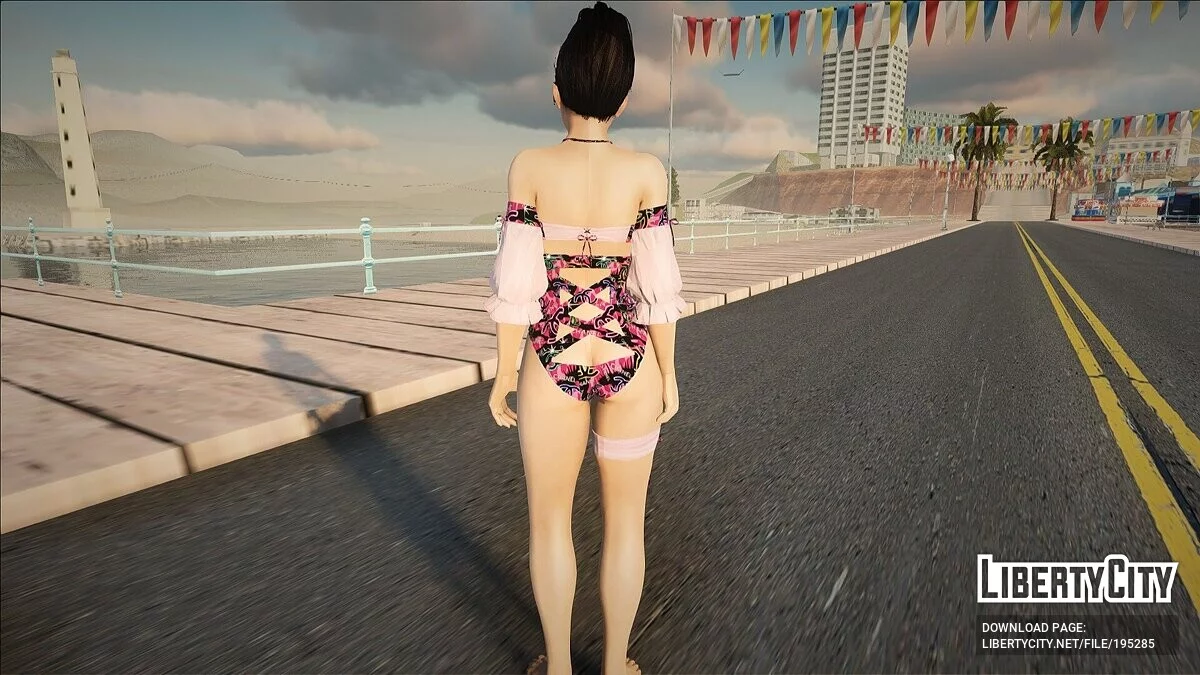 Kokoro en maillot de bain Chanel / GTA San Andreas