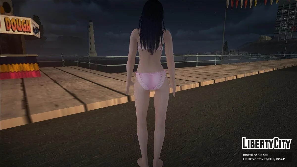 Lobélie en justaucorps rose / GTA San Andreas