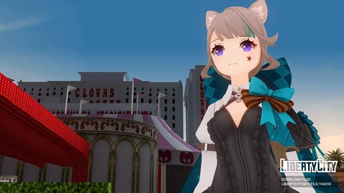 Lynette de Genshin Impact / GTA San Andreas