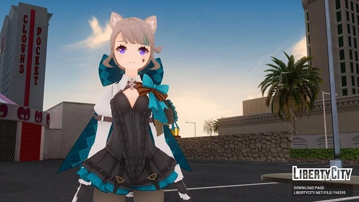 Lynette de Genshin Impact / GTA San Andreas