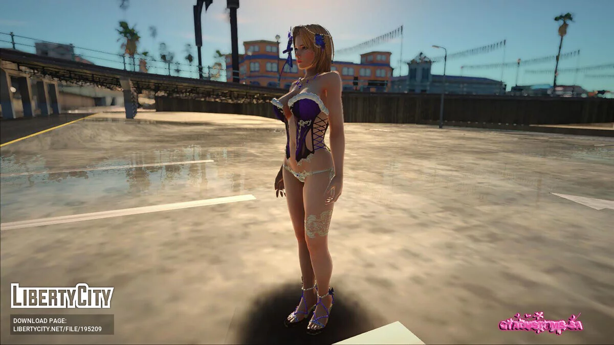 Tina Armstrong Jewel Lapis Lazuli / GTA San Andreas