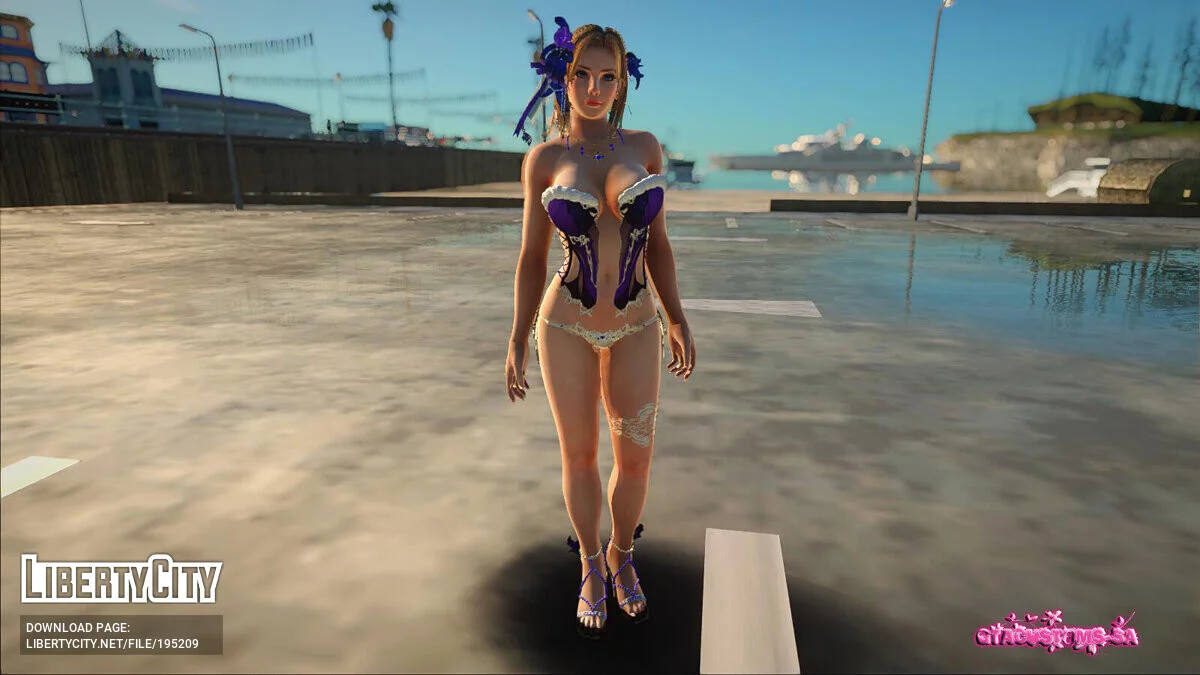 Tina Armstrong Jewel Lapis Lazuli / GTA San Andreas
