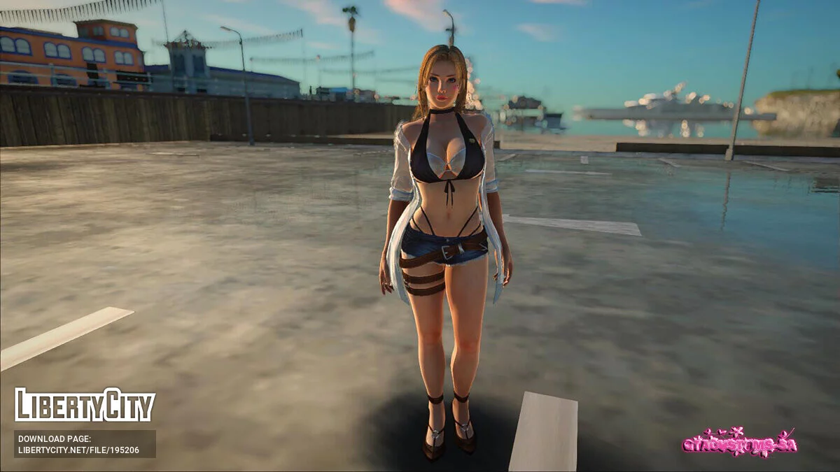 Tina Armstrong en traje de baño 2C / GTA San Andreas