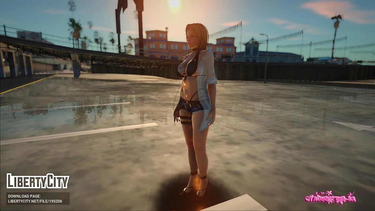 Tina Armstrong en traje de baño 2C / GTA San Andreas