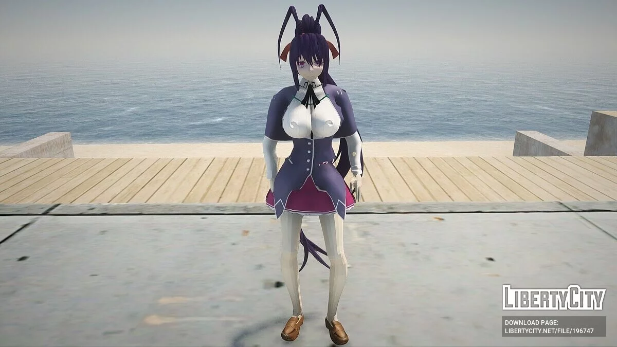 Akeno Himejima aus High School DxD / GTA San Andreas