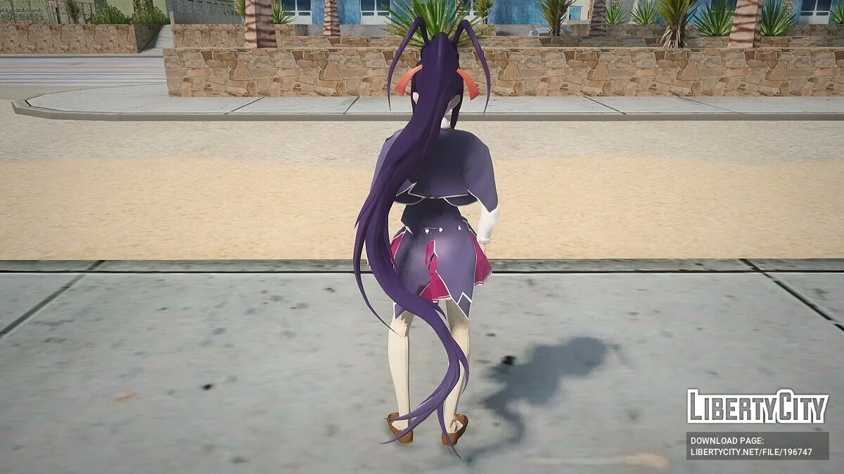 Akeno Himejima aus High School DxD / GTA San Andreas
