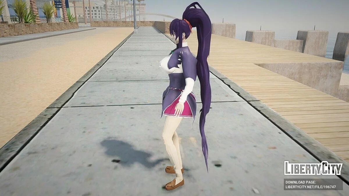 Akeno Himejima aus High School DxD / GTA San Andreas