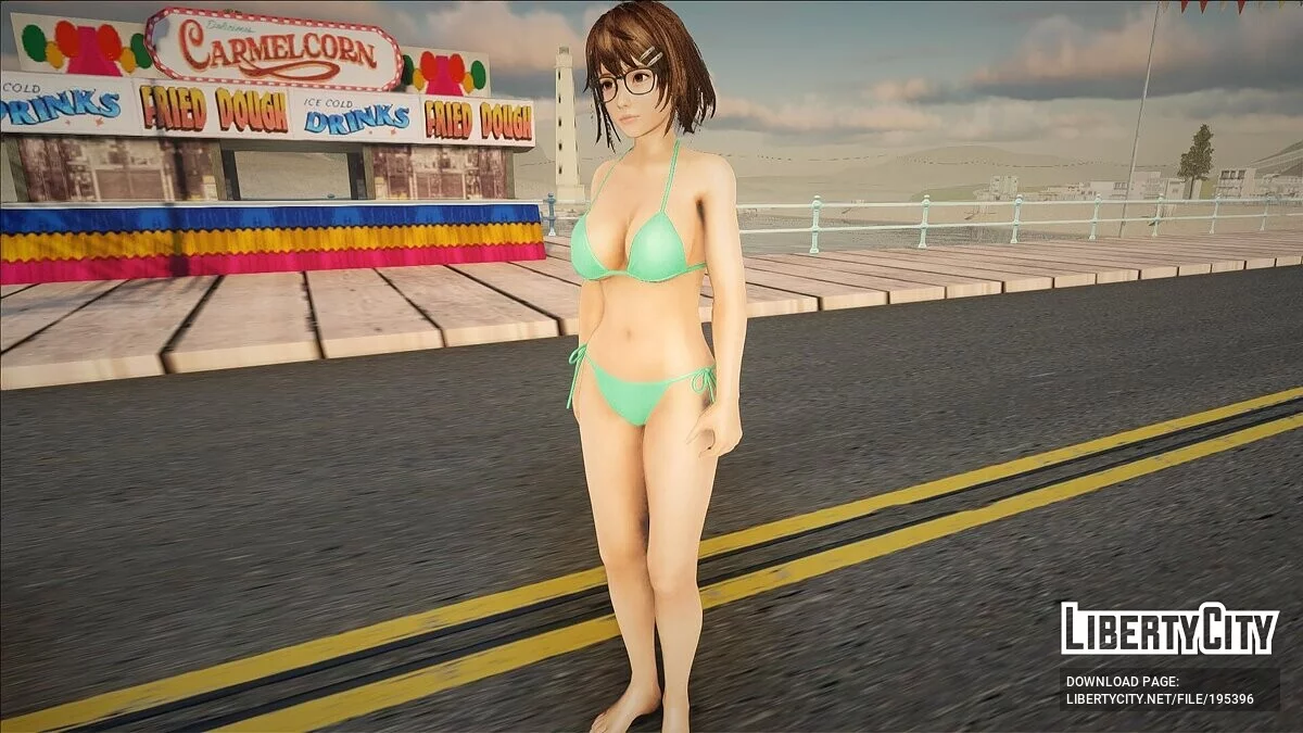 Цукуші в купальнику / GTA San Andreas