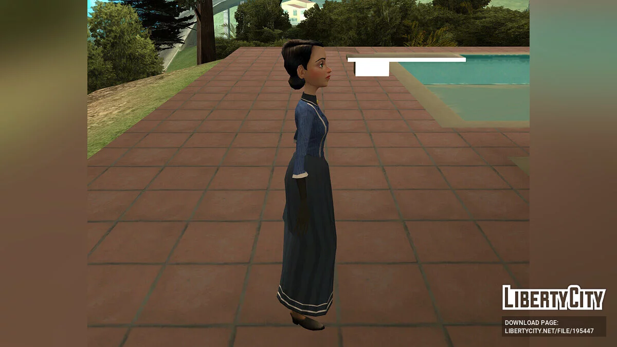 Edna Strickland (1876) de Back to the Future: The Game / GTA San Andreas