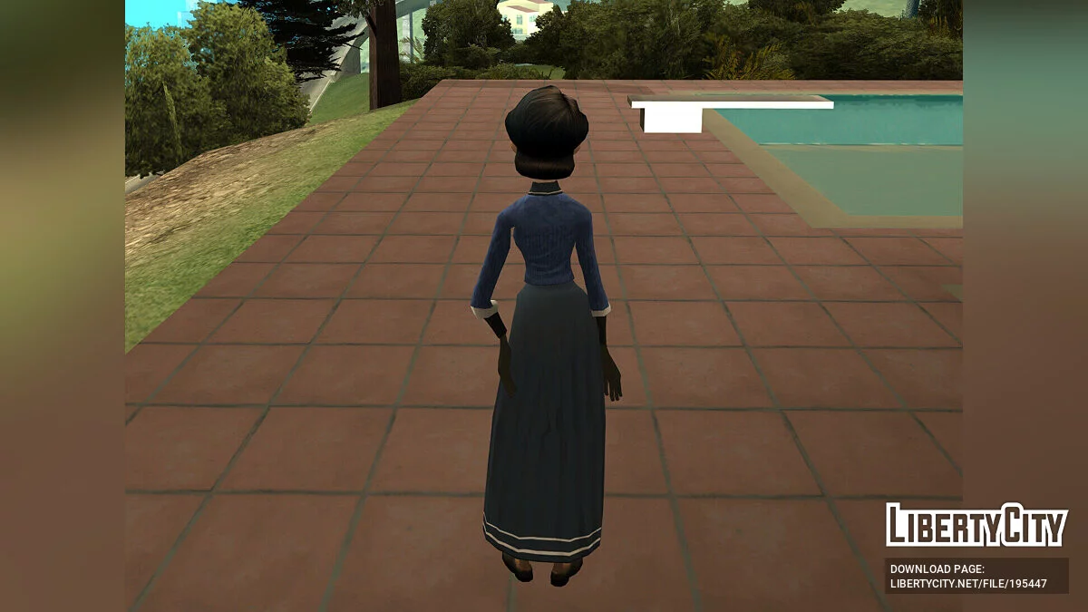 Edna Strickland (1876) de Back to the Future: The Game / GTA San Andreas