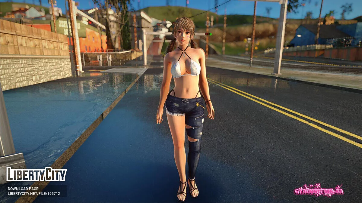 Эми Skinny Shark / GTA San Andreas