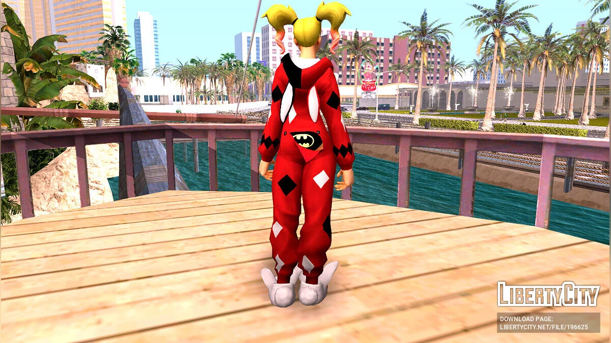Harley Quinn + marteau / GTA San Andreas