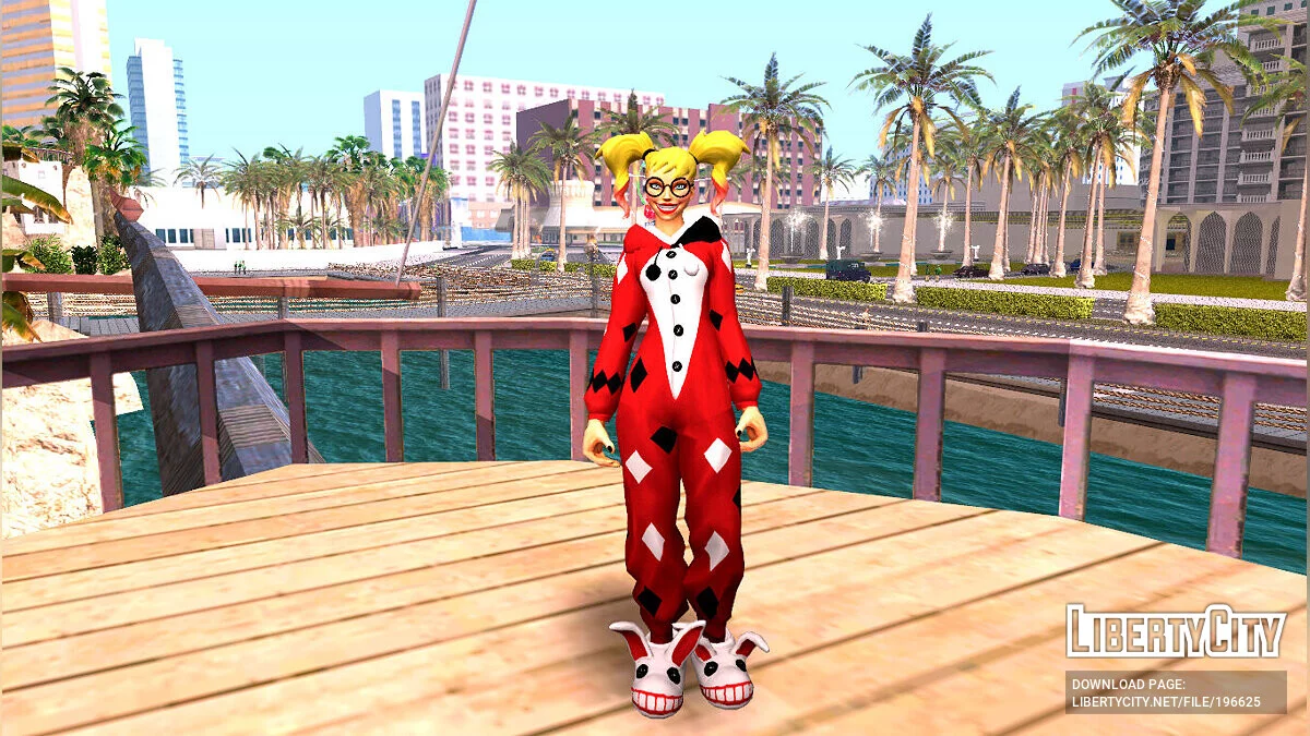 Harley Quinn + marteau / GTA San Andreas