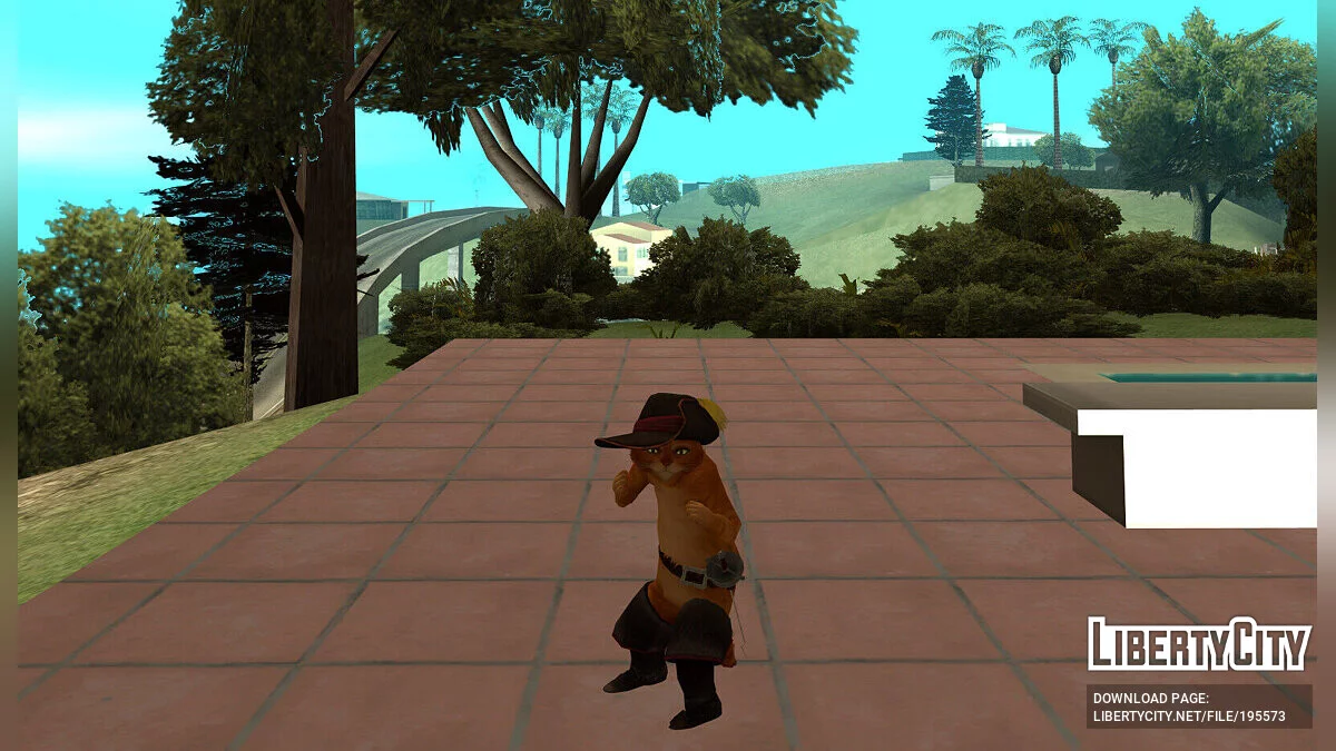 Puss in Boots from Puss in Boots: The Video Game / GTA San Andreas