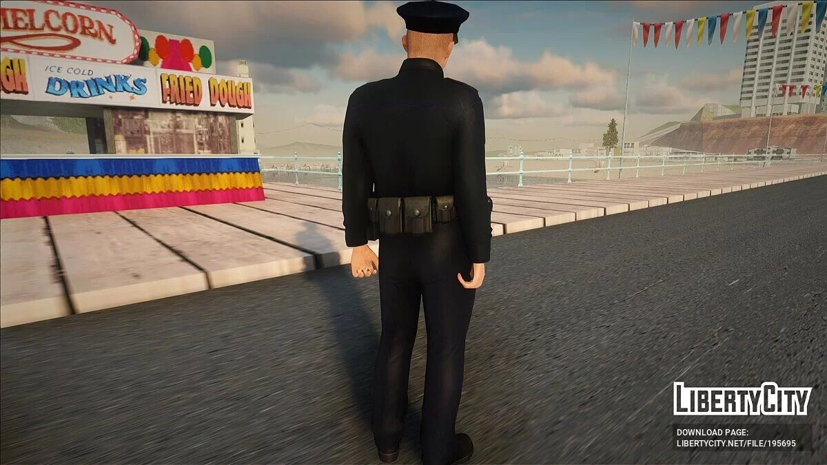 LAPD is in summer uniform / GTA San Andreas