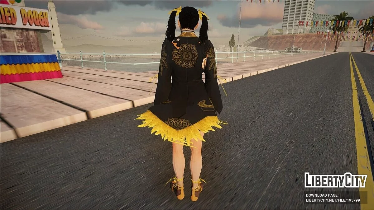 Ling Xiaoyu dari Tekken 7 / GTA San Andreas