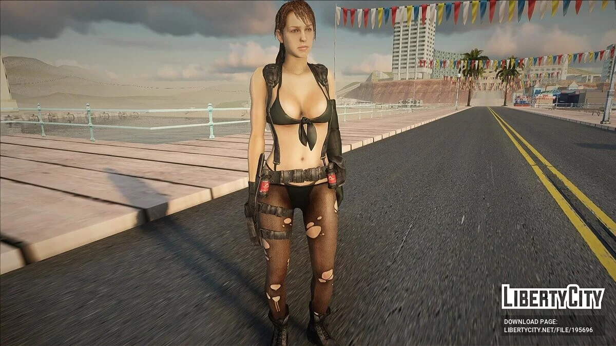 Quiet from Metal Gear / GTA San Andreas