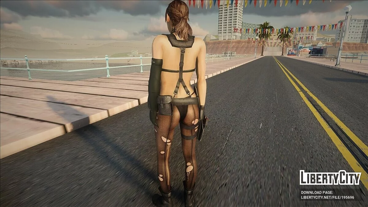 Quiet from Metal Gear / GTA San Andreas