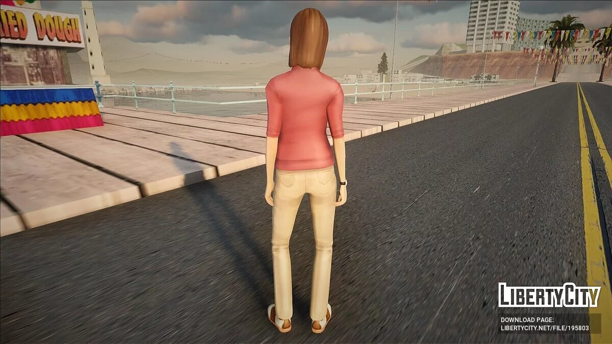 Samantha Myers de Life Is Strange Antes da Tempestade / GTA San Andreas