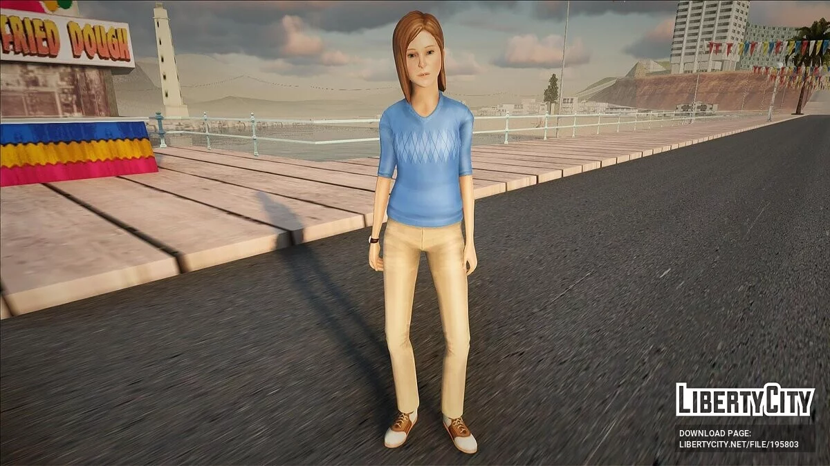 Samantha Myers de Life Is Strange Antes da Tempestade / GTA San Andreas