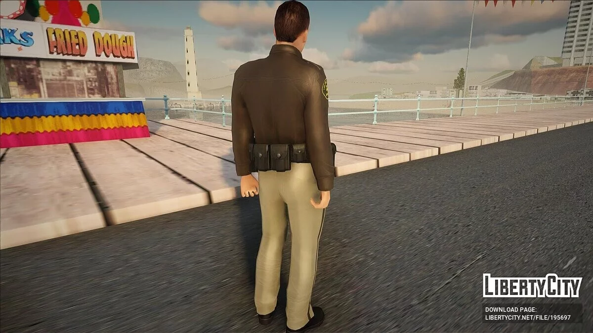 Sheriff in summer uniform / GTA San Andreas