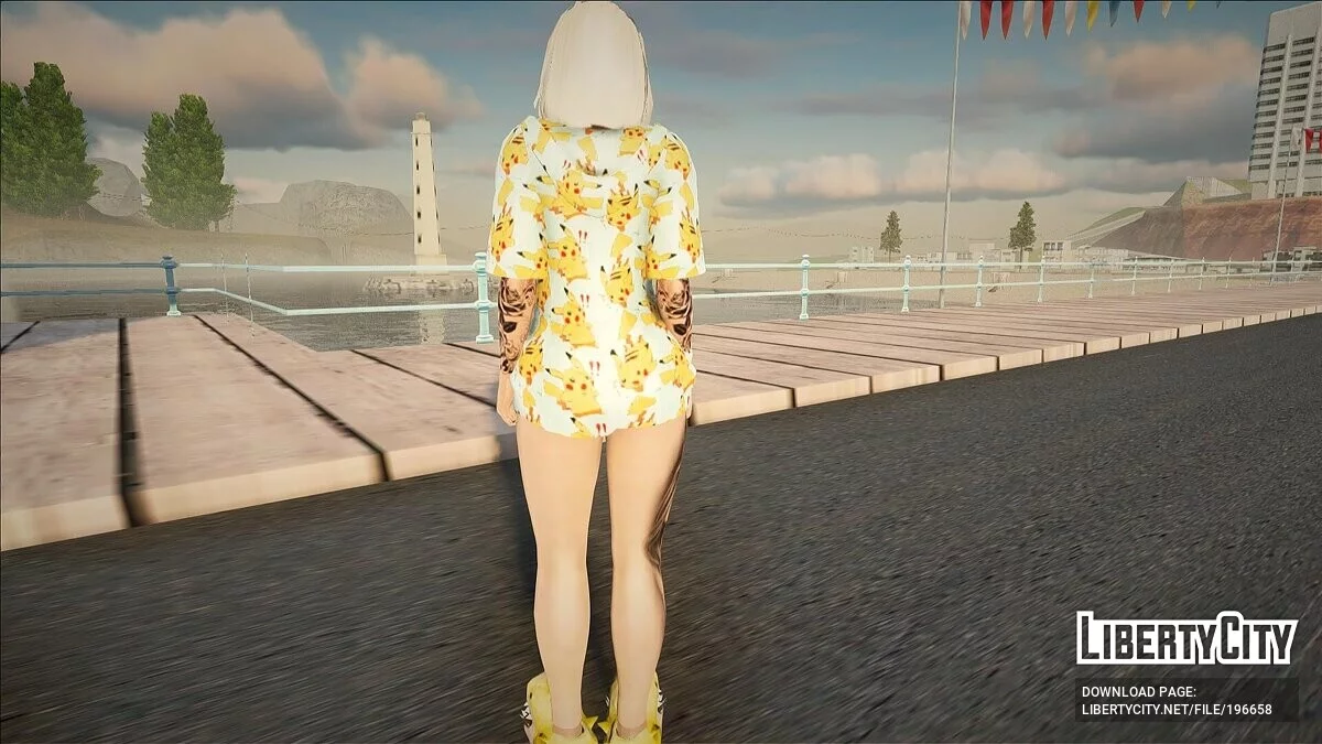 Jolie blonde / GTA San Andreas
