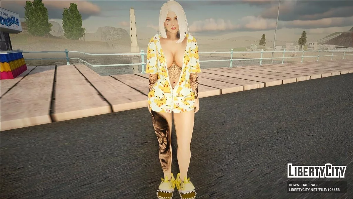 Jolie blonde / GTA San Andreas