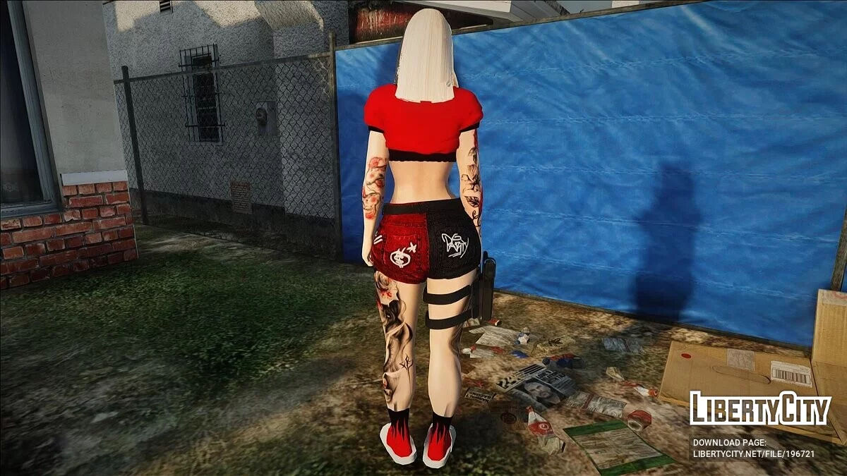 Випадкова дівчина в сексуальному вбранні / GTA San Andreas