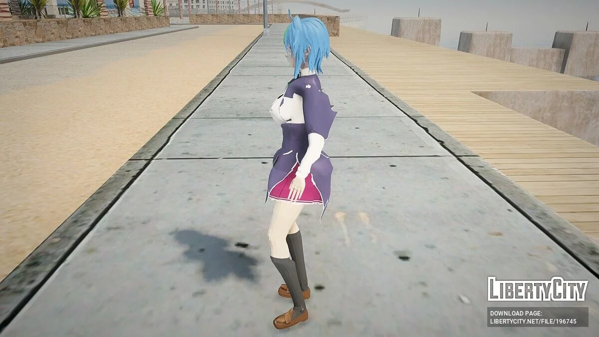 Кварта Зеновія з High School DxD / GTA San Andreas