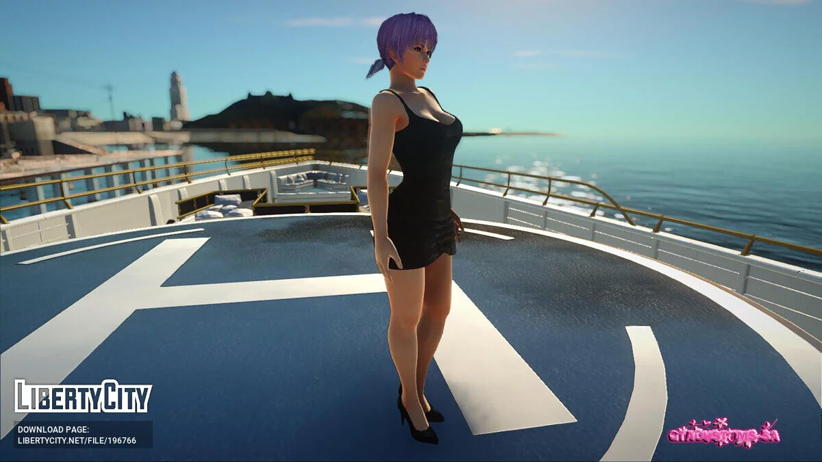 Ayane dalam gaun / GTA San Andreas