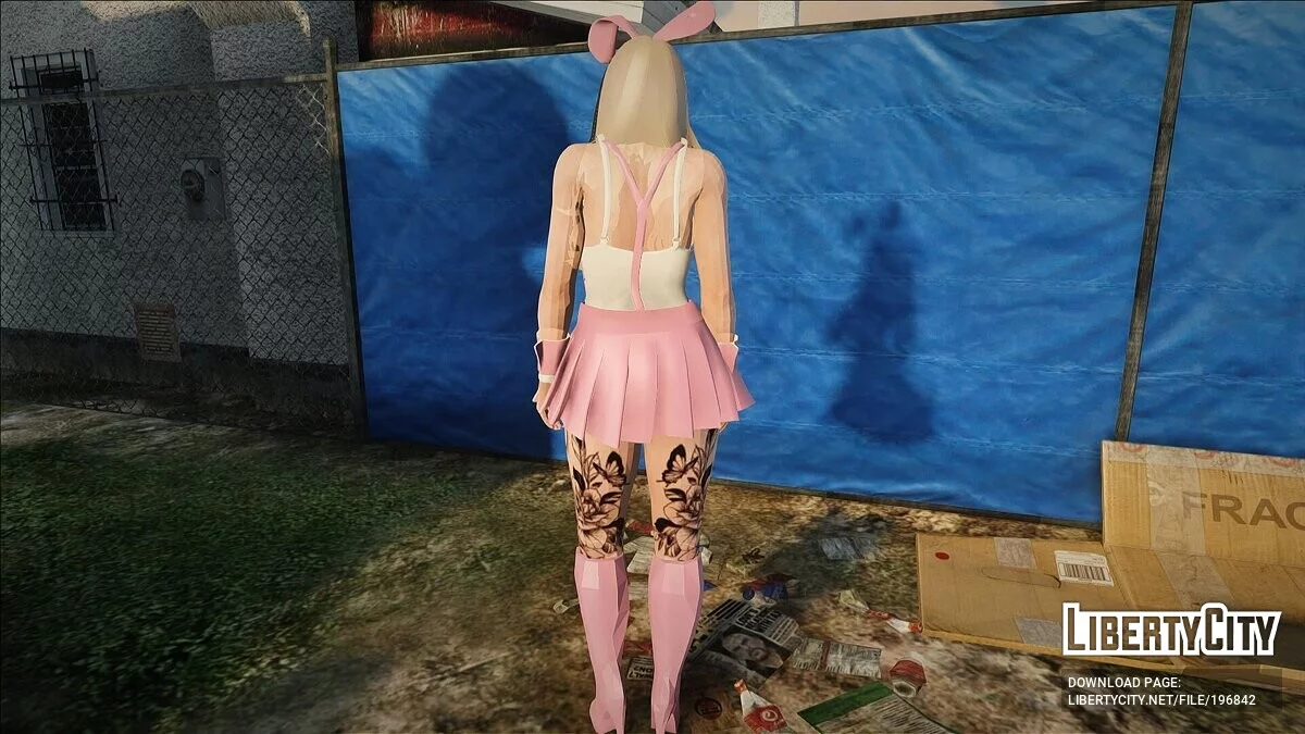 Pirang dengan Telinga Kelinci / GTA San Andreas