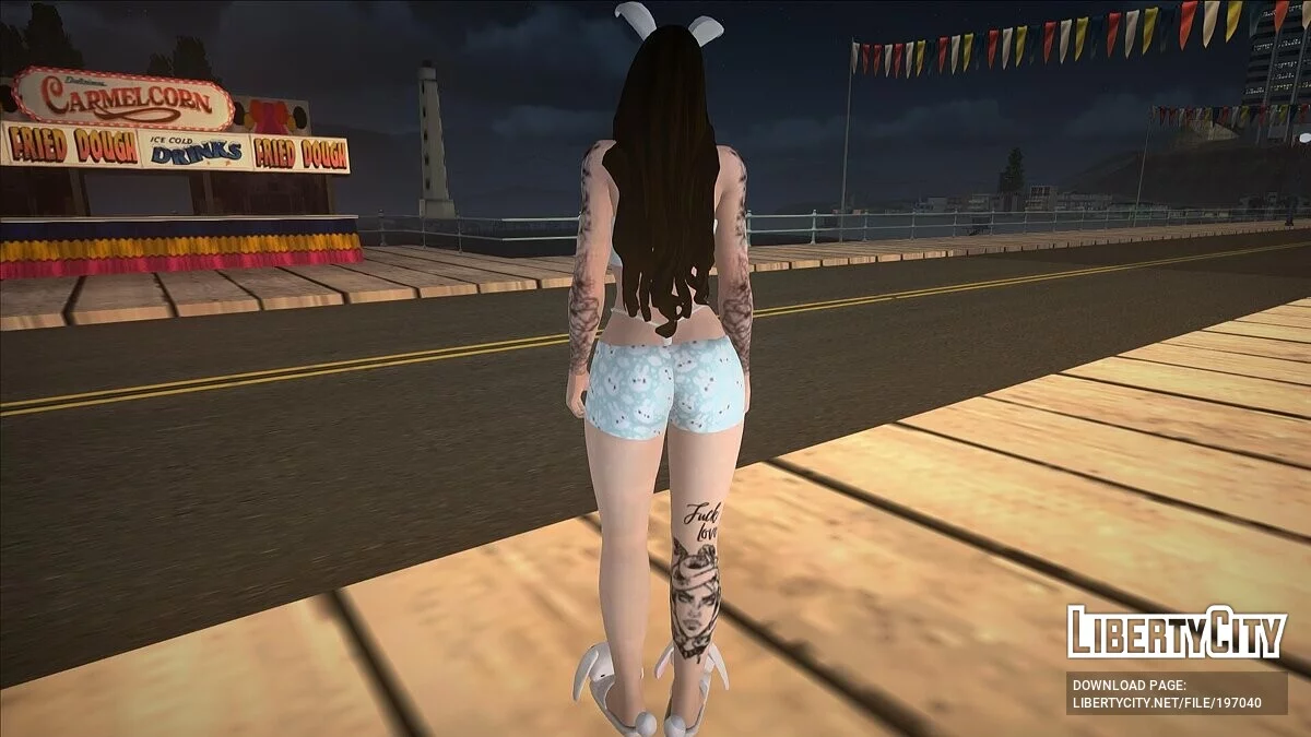 Дівчина з кролячими вухами / GTA San Andreas