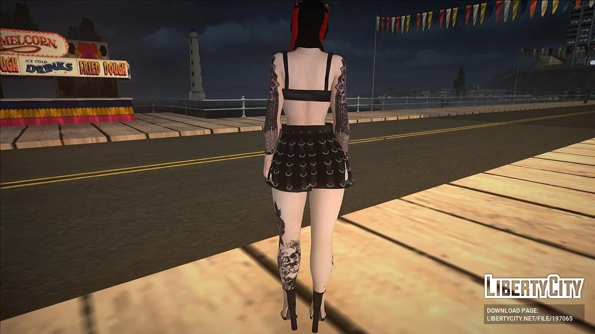 Gadis dengan Balaclava / GTA San Andreas