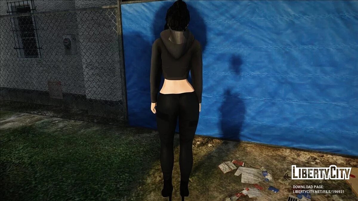 Дівчина в повсякденному одязі / GTA San Andreas