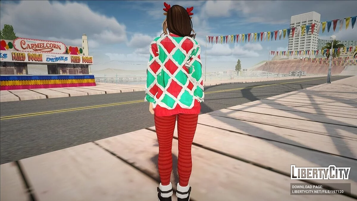 Gadis dalam Pakaian Natal / GTA San Andreas