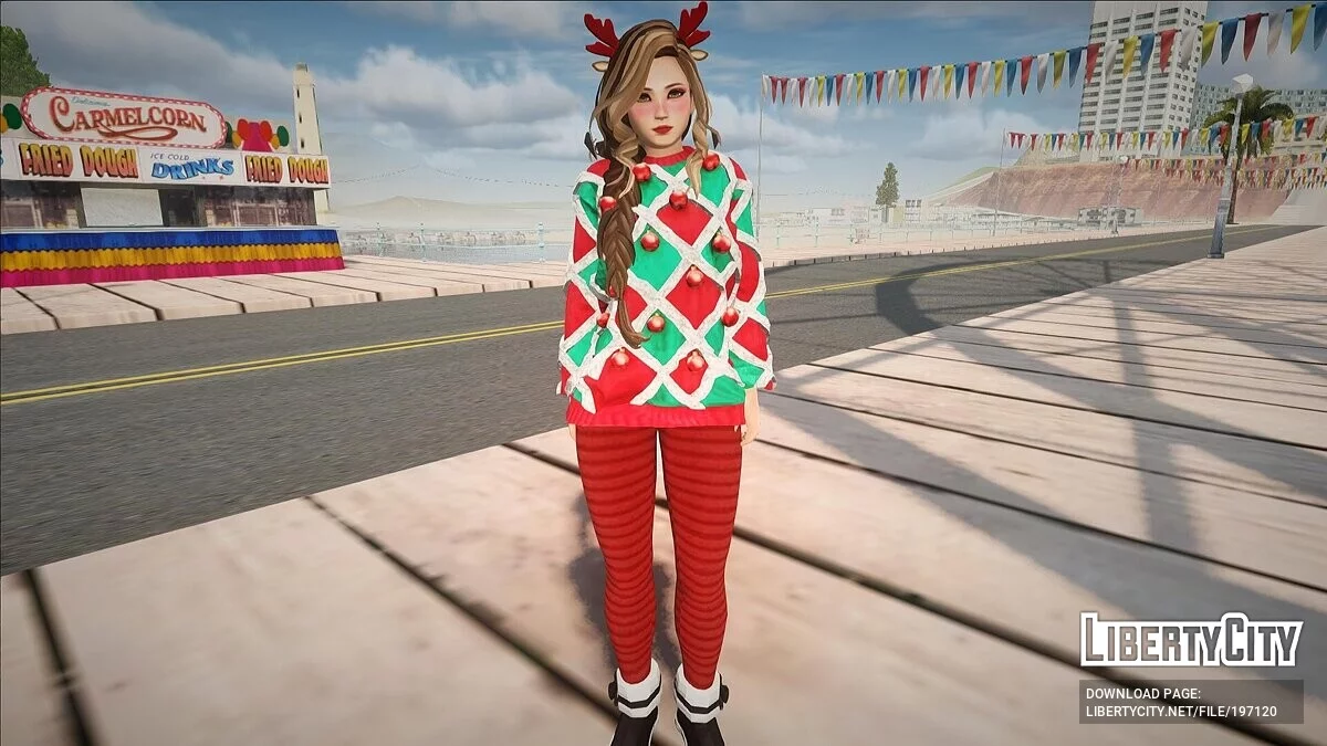 Gadis dalam Pakaian Natal / GTA San Andreas