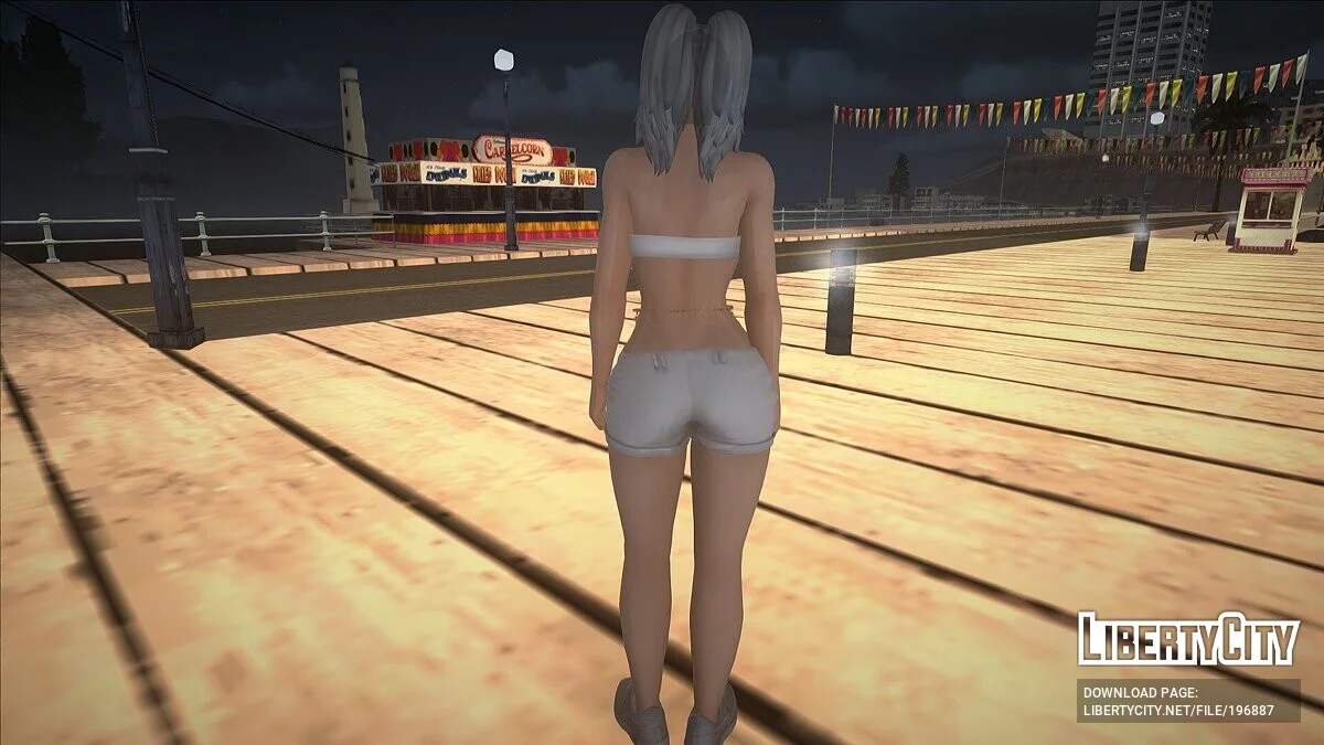 Дівчина в сексуальному вбранні / GTA San Andreas