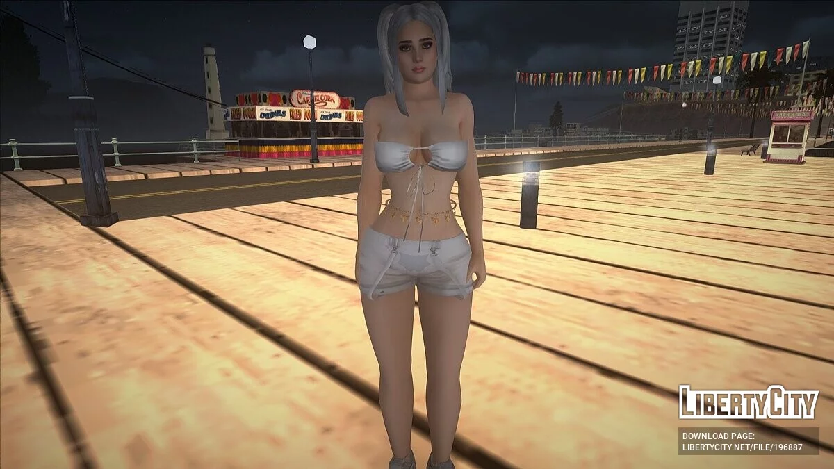 Дівчина в сексуальному вбранні / GTA San Andreas