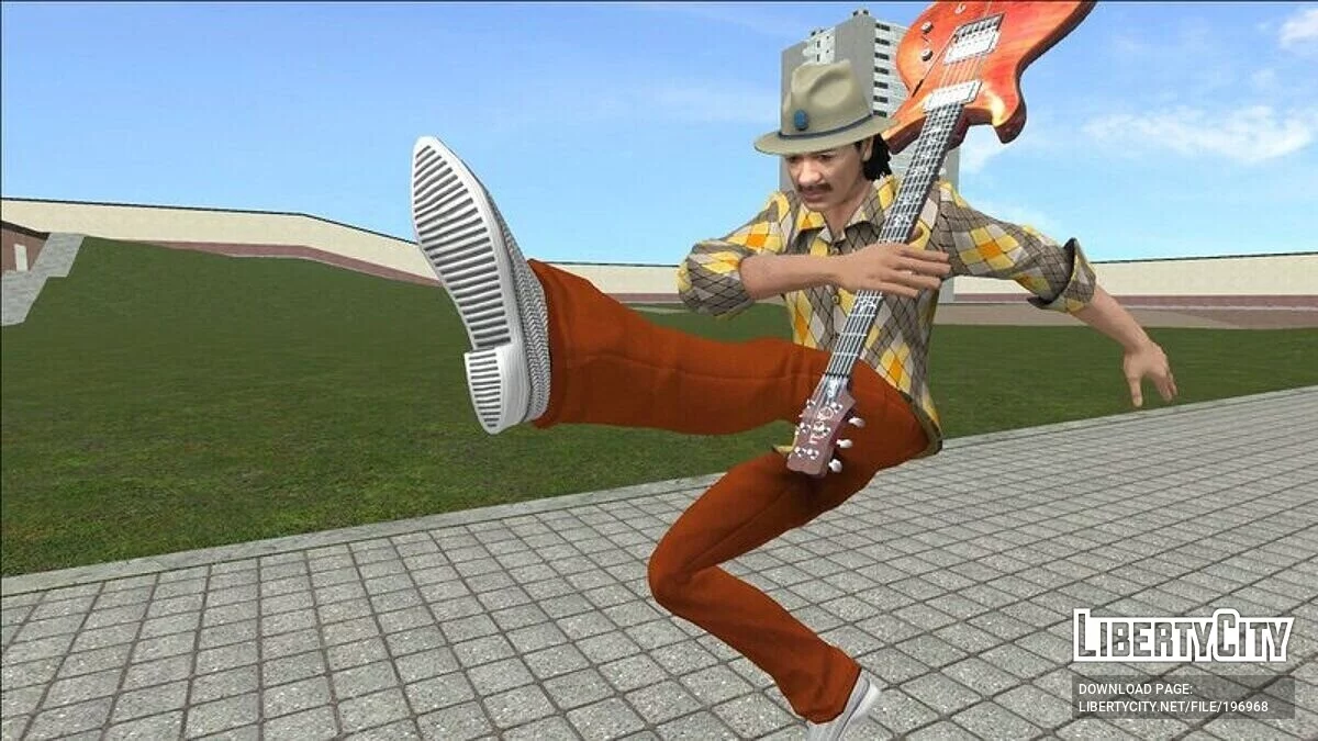 Carlos Santana dari Guitar Hero 5 / GTA San Andreas