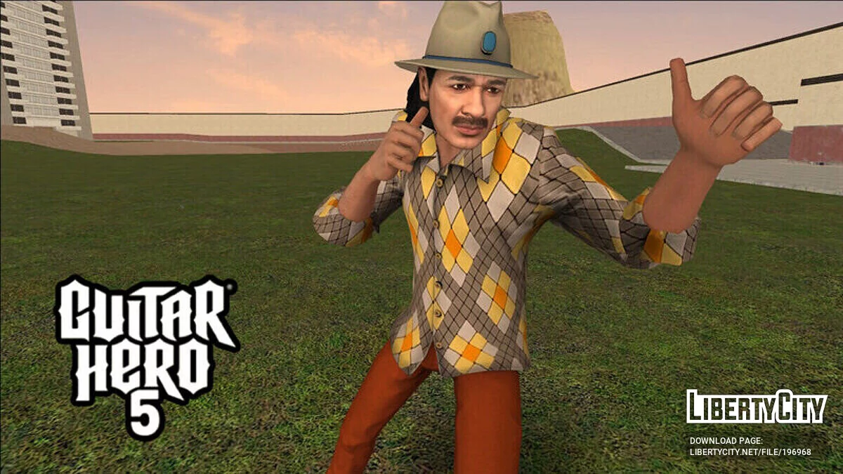 Carlos Santana dari Guitar Hero 5 / GTA San Andreas
