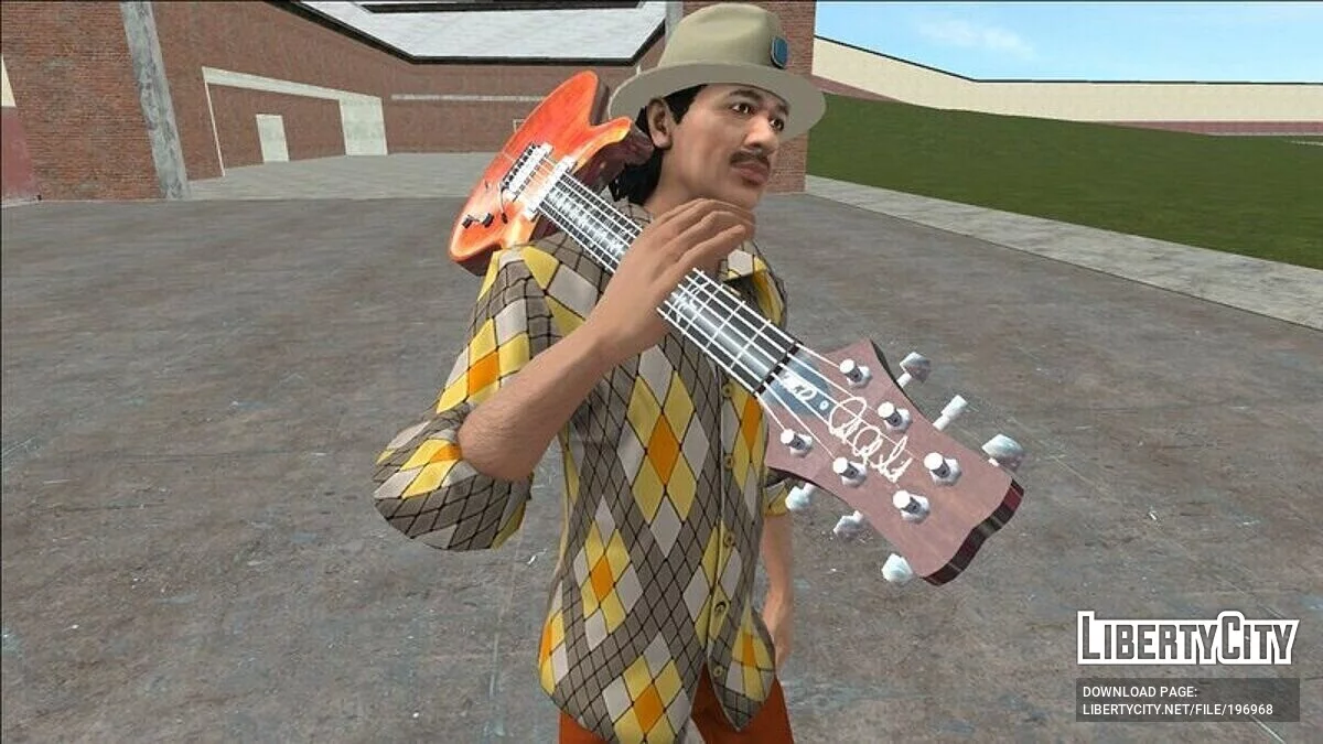Carlos Santana dari Guitar Hero 5 / GTA San Andreas