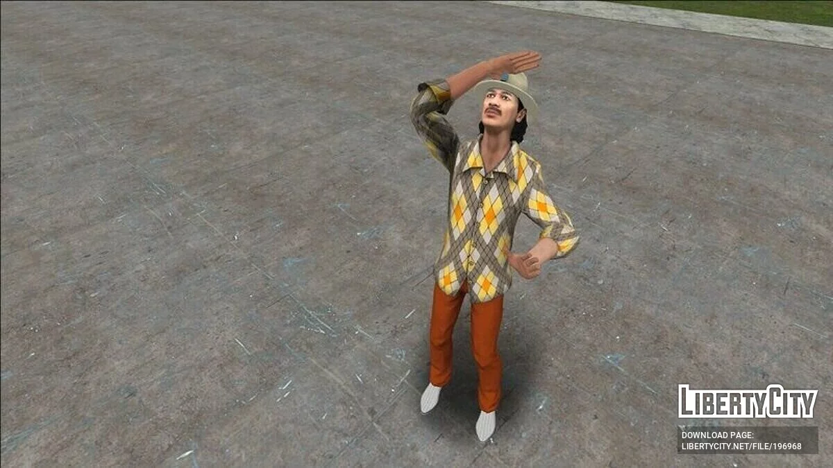 Carlos Santana dari Guitar Hero 5 / GTA San Andreas