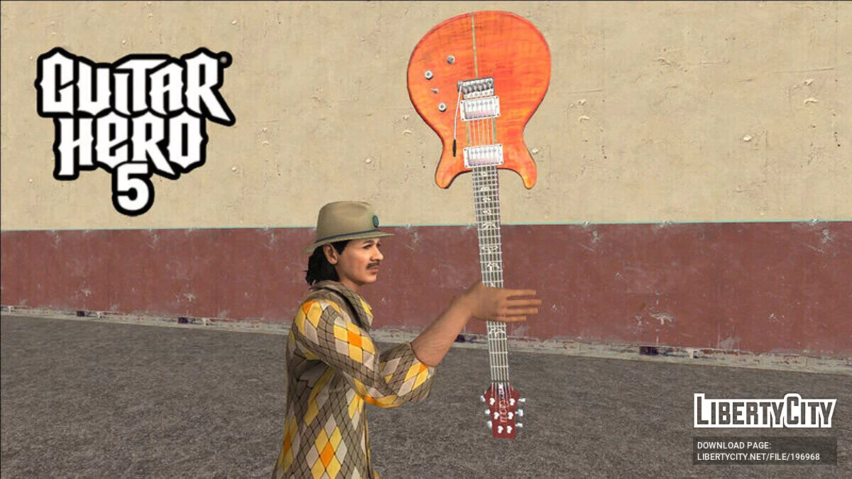 Carlos Santana dari Guitar Hero 5 / GTA San Andreas