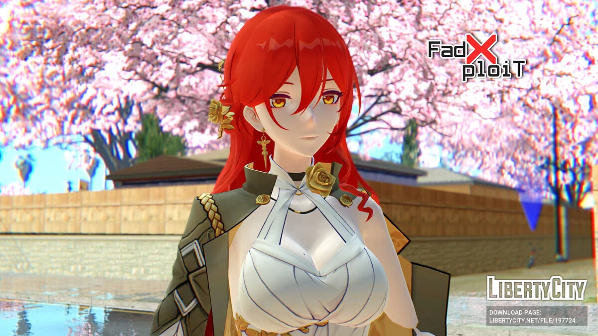 Himeko de Honkai: Star Rail / GTA San Andreas