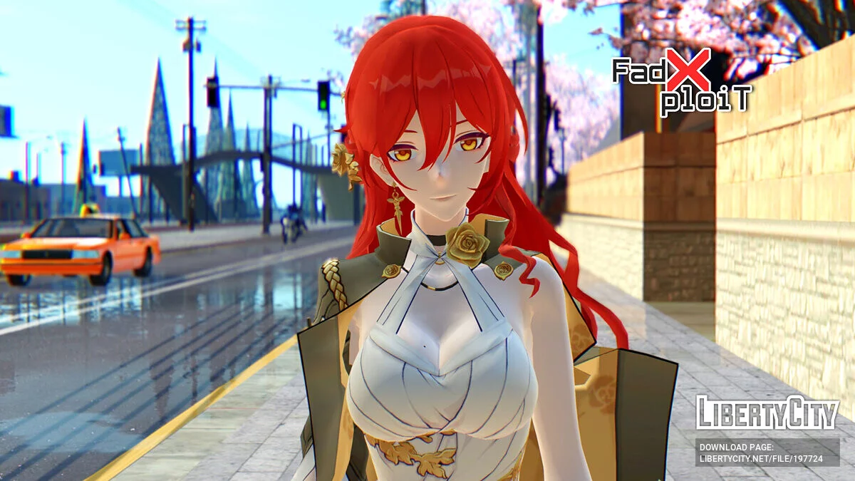 Himeko de Honkai: Star Rail / GTA San Andreas