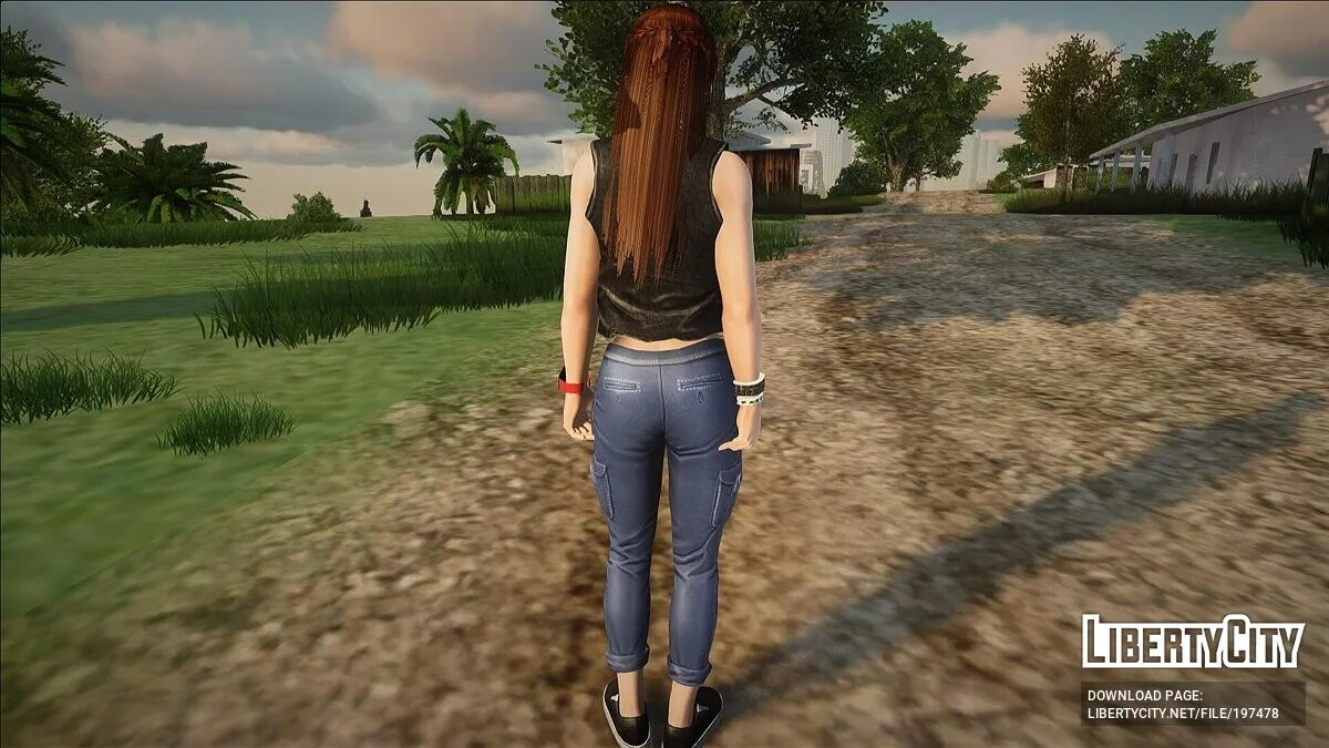 Lei-Fang im Nirvana-Outfit / GTA San Andreas