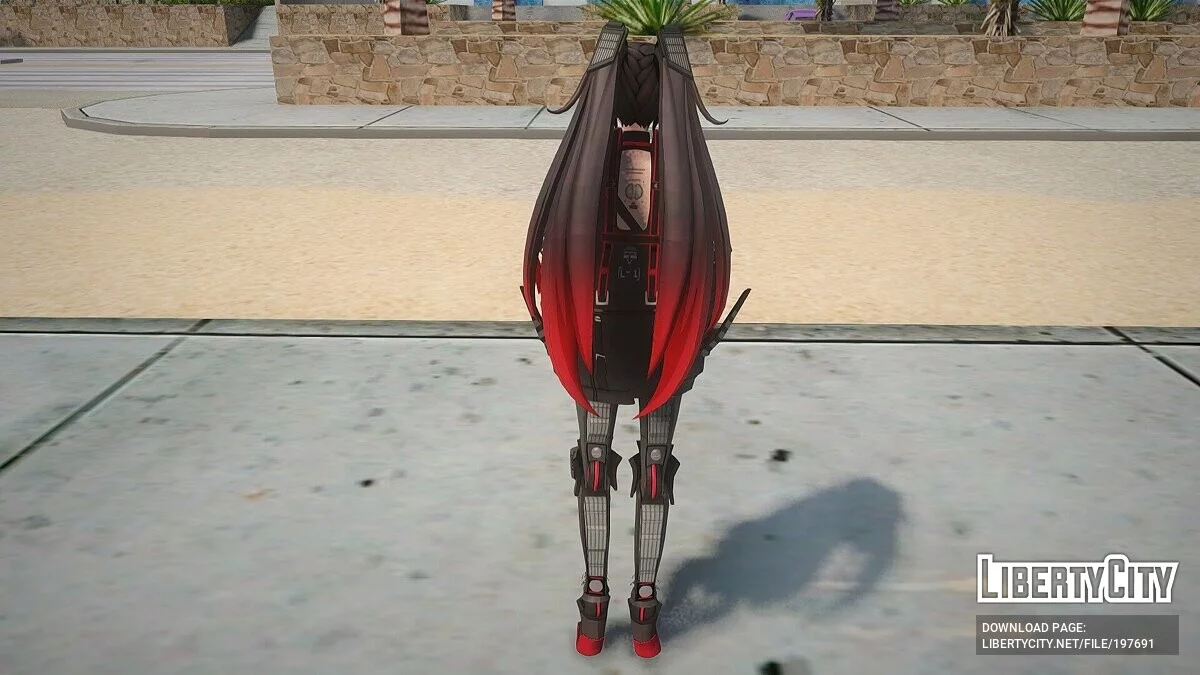 Lucia - Plume from Punishing: Gray Raven / GTA San Andreas