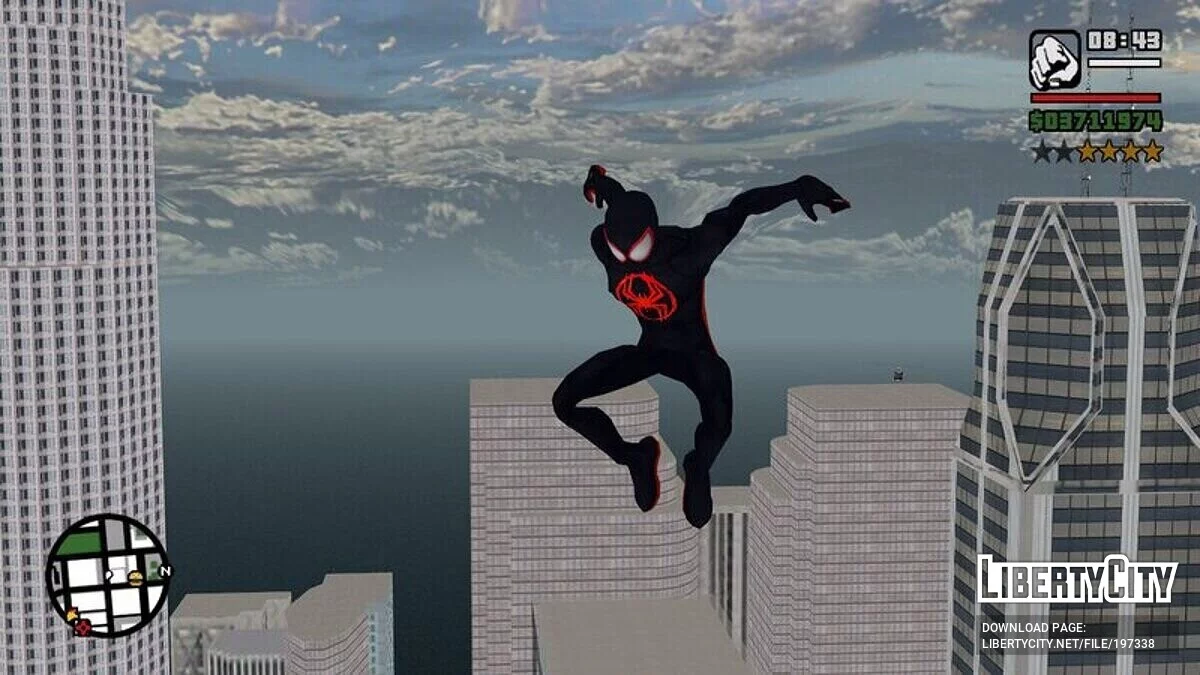 Miles Morales Marvel / GTA San Andreas