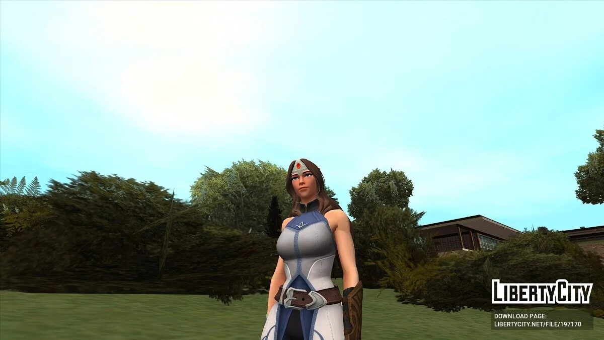 Mirana з Dota: Dragon's Blood / GTA San Andreas